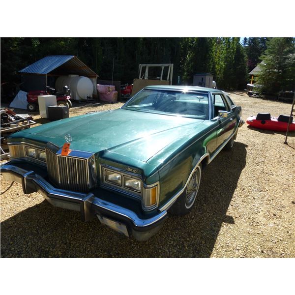 1977 Ford Cougar Brougham, 2 Dr 351, Vinyl Top, 18844 Miles (showing), VIN. F71195H525195