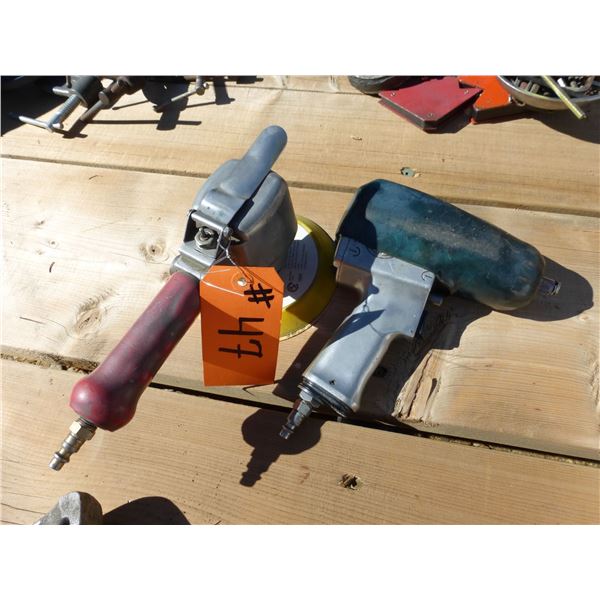 1/2" Air Impact and Air Sander