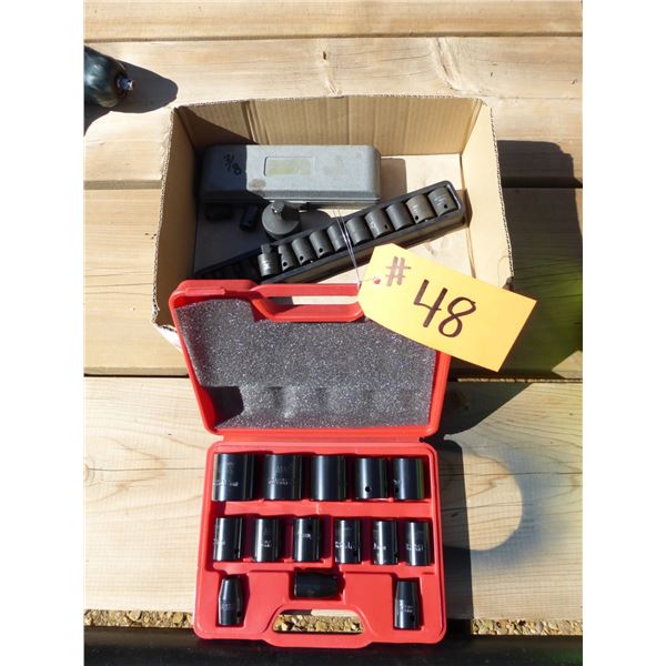 3/8" and 1/2" Impact Sockets