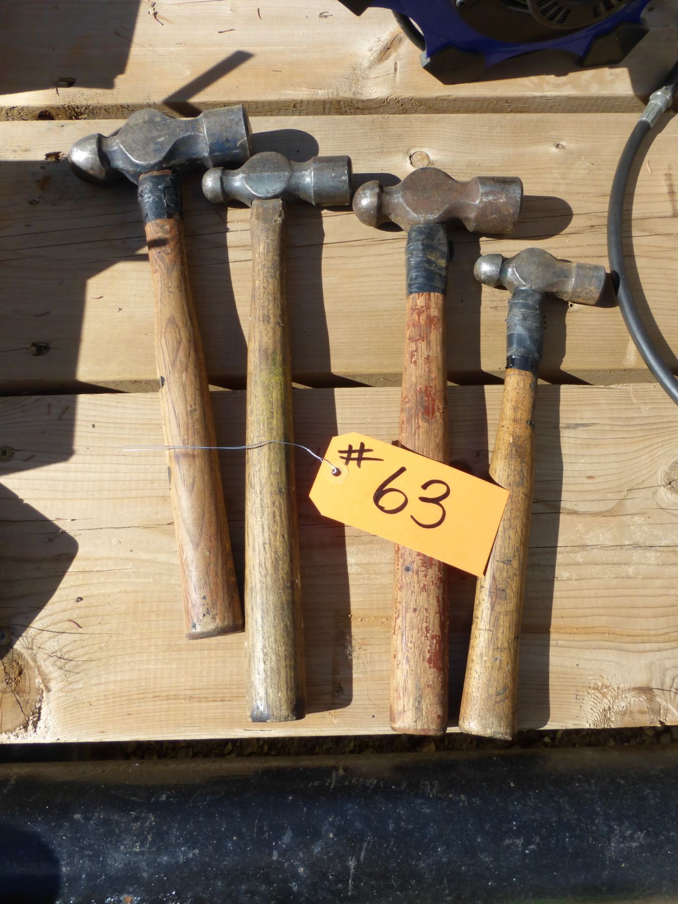 4 Ballpeen Hammers