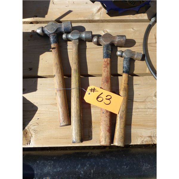 4- Ball-peen Hammers