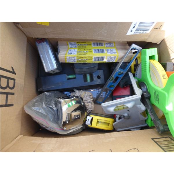 Tape Lines and Stud Finders