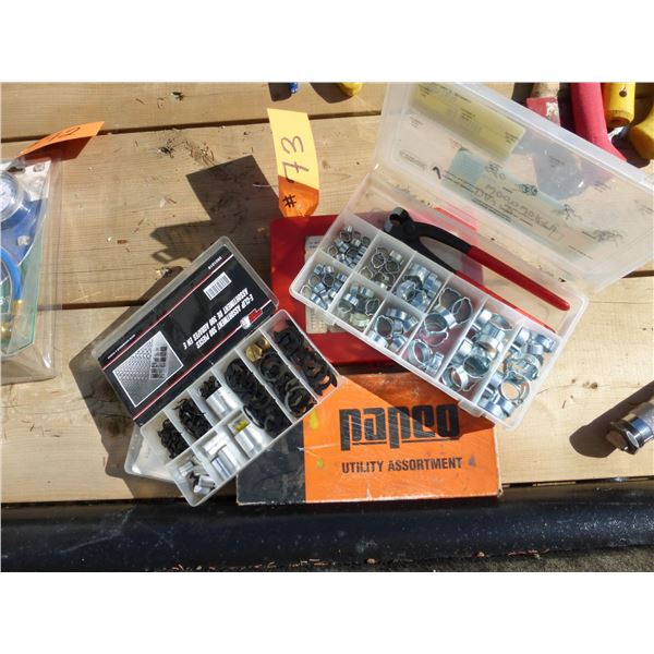 O-Rings, Snap Rings, Hose Connectors and Cotter Keys