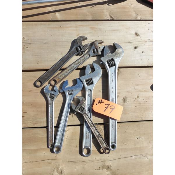 7- Crescent Wrenches