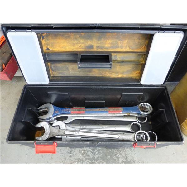 Tool Box of Comb. Wrenches up to 2"