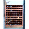 Image 1 : Orange Cabinet c/w Qty of Nuts and Bolts