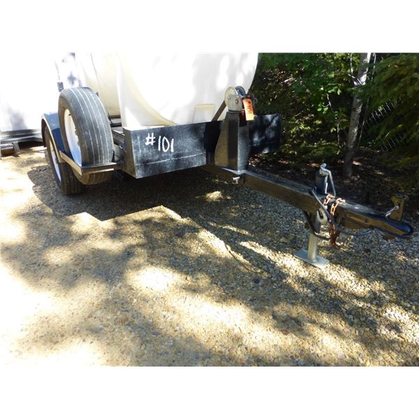 1970 3500lb Axle Tilting S/A Trailer Registered, #001732