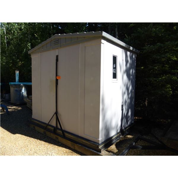 6x8 Fish Hut c/w Mr. Heater