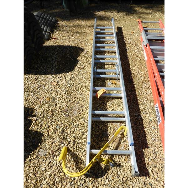 Alum. Ext. Ladder c/w Ladder Jack
