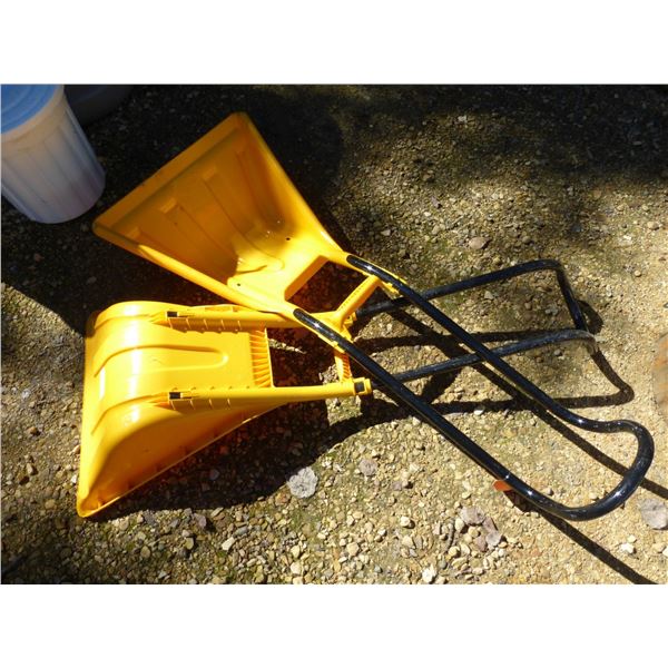 2- Like new snow shovels scoops