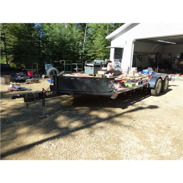 1999 Canada Custom Trailer, 16' t/a car hauler, #2N9BS2115XS043022
