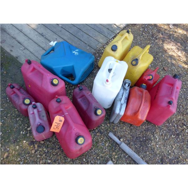 Qty of jerry cans