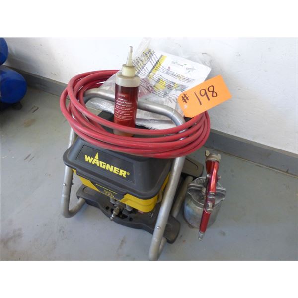 Wagner paint sprayers and binks air spray pot