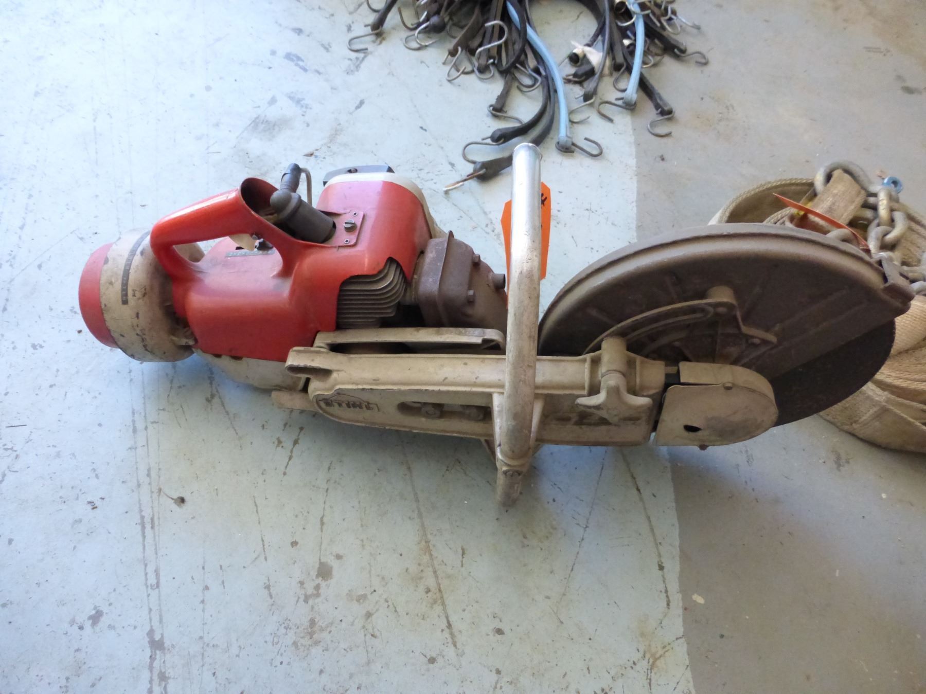 Stihl gas powered chop saw
