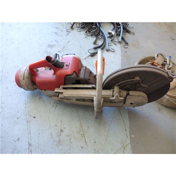 Stihl gas powered chop saw