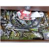 Image 5 : 6 drawer cabinet c/w auto elec. Connectors, strippers, pliers, plugs, air chucks, pad locks and misc