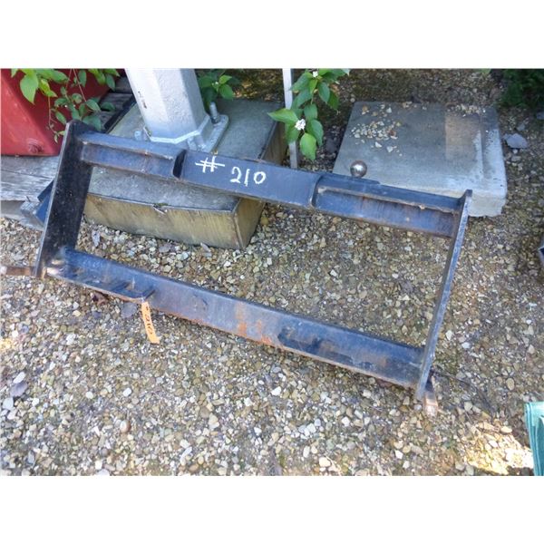 Quick-tach trailer mover
