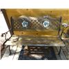 Image 2 : 2- cast iron patio benches