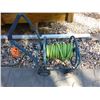 Image 1 : Rolling garden hose on wheels