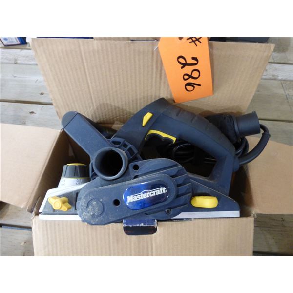 Mastercraft elec. Planer
