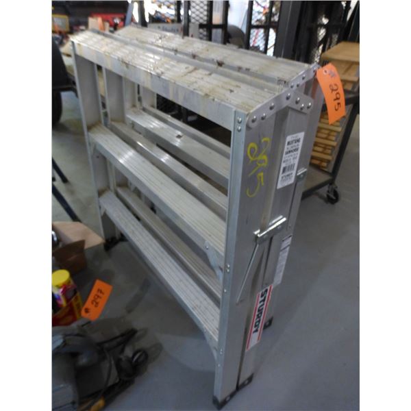 2- Sturdy alum. Saw horses