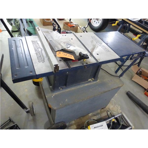 Mastercraft table saw