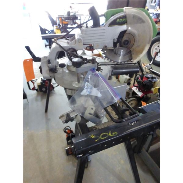 Superior mitre saw on stand
