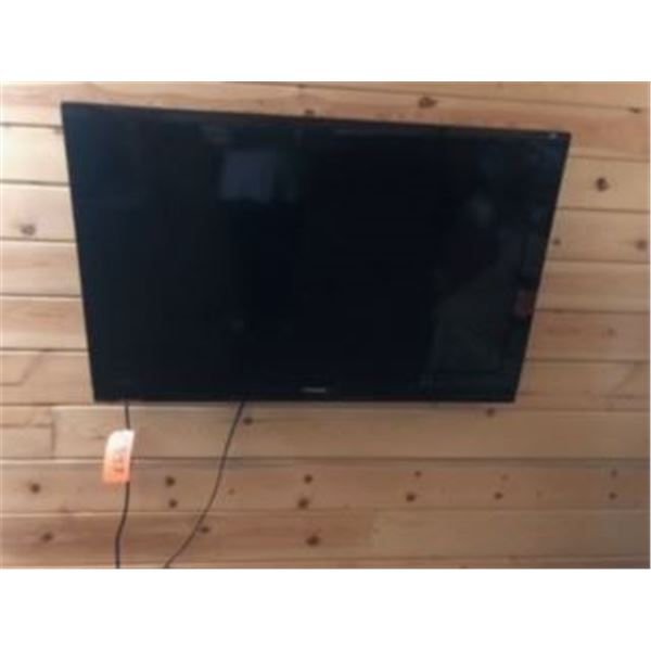 42" Toshiba Flat screen TV c/w remote (working condition)