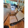 Image 5 : Glass Patio set c/w 6 chairs, umbrella (unopened) stand and cover