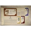 Image 1 : 4 FIRST DAY COVER ENVELOPES WITH CANCELLED STAMPS