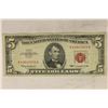 Image 1 : 1963 $5 US RED SEAL NOTE