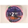 Image 2 : $2 1/2 NORTHERN BELLE CASINO CHIP WINDSOR, ON