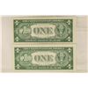 Image 2 : 2-1935-E US $1 SILVER CERTS. BLUE SEALS, CRISP UNC