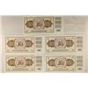 Image 2 : 5-1968 YUGOSLAVIA CRISP UNC 10 DINARA BILLS WITH