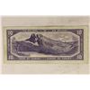 Image 2 : 1954 CANADA "DEVILS HEAD" $10 BILL INK ON LFT SIDE