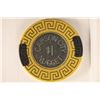Image 1 : $1 CARSON CITY NUGGET CASINO CHIP W / METAL INSERT