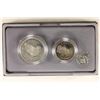 Image 1 : 1991 US MOUNT RUSHMORE 2 COIN PROOF SET INCLUDES: