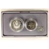 Image 2 : 1991 US MOUNT RUSHMORE 2 COIN PROOF SET INCLUDES: