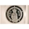 Image 1 : 1 TROY OZ .999 FINE SILVER PROOF INGOT. ADULT