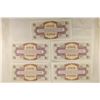 Image 2 : 5-4TH SERIES BRITISH ARMED FORCES CU 1 POUND BILLS