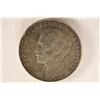 Image 2 : 1953 CUBA SILVER ONE PESO COIN .7734 OZ. ASW