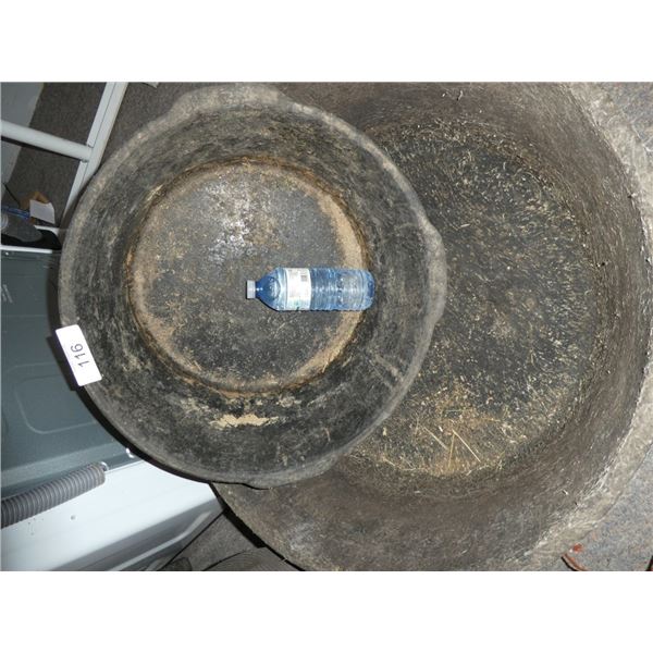 Horse feeding buckets