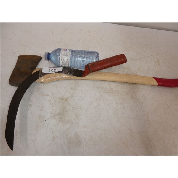 axe, scythe