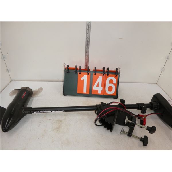 24 Lbs thrust weedless power prop