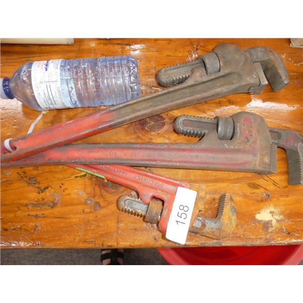 Ridgid pipe wrenches