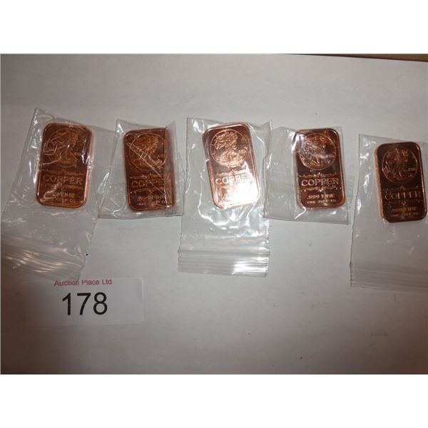 copper pieces