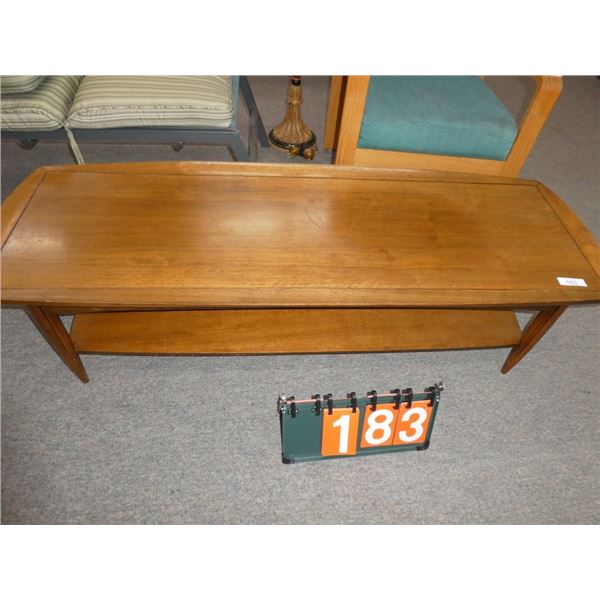 Mid-Century  Wooden coffee table