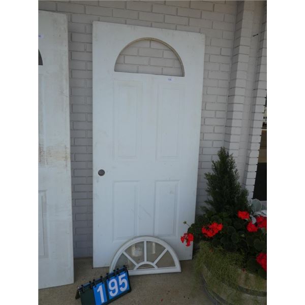 36" x  2" x 79" Insulated Door with window