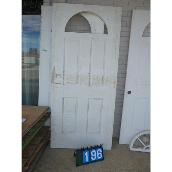 36" x  2" x 79" Insulated Door with window