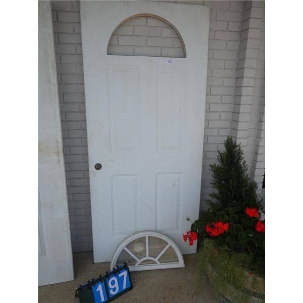 36" x  2" x 79" Insulated Door with window